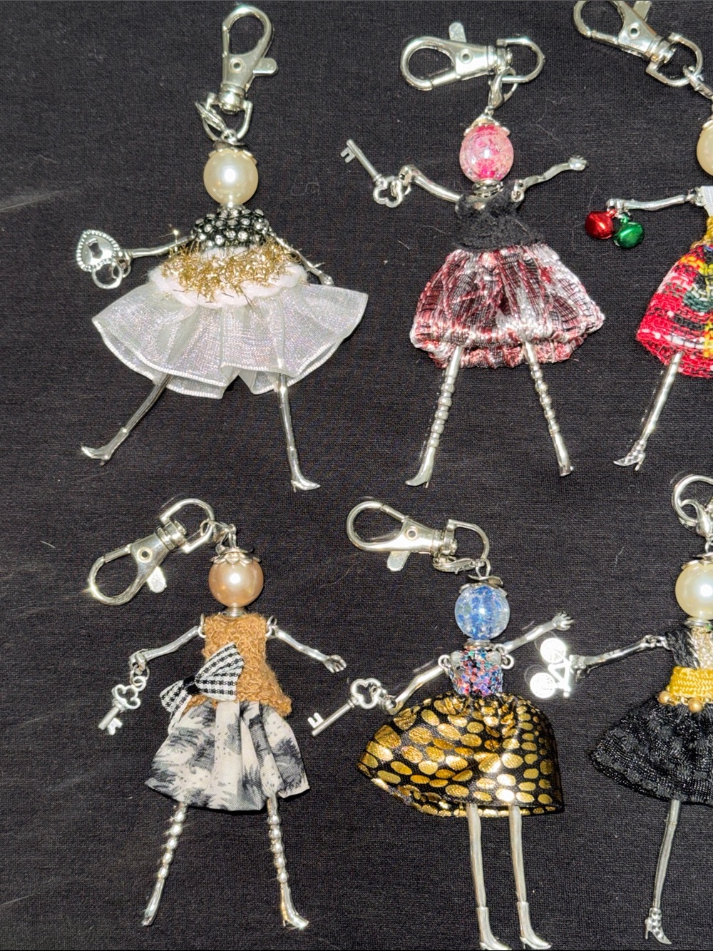 Bag-charm/Keychains - “LITTLE LADIES BAG CHARMS for yourself or as a gift🌺 - Picture 2 of 10